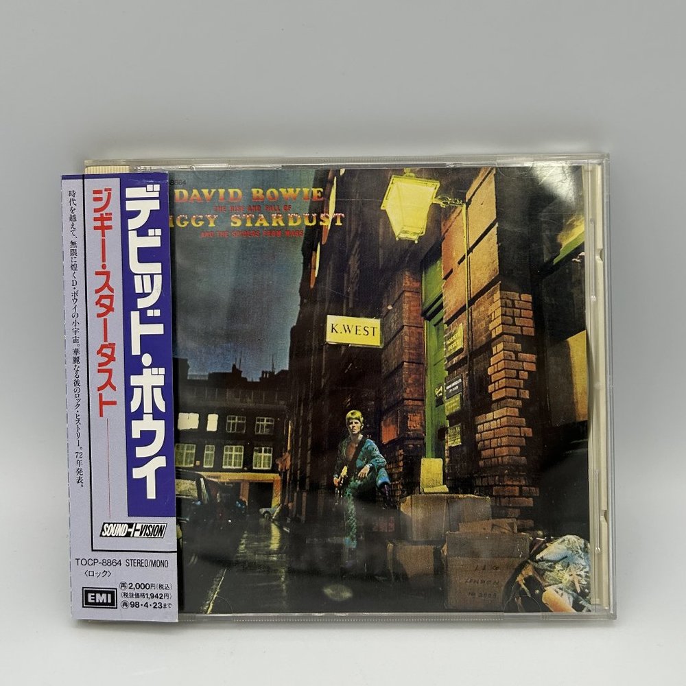 CD David Bowie Ziggy Stardust Album OBI TOCP-8864 Made in Japan Rare